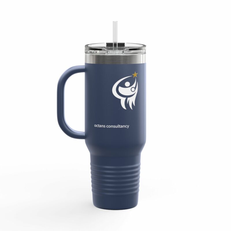 OCTANS Insulated Travel Mug, 40oz (2 Colours) - Image 8